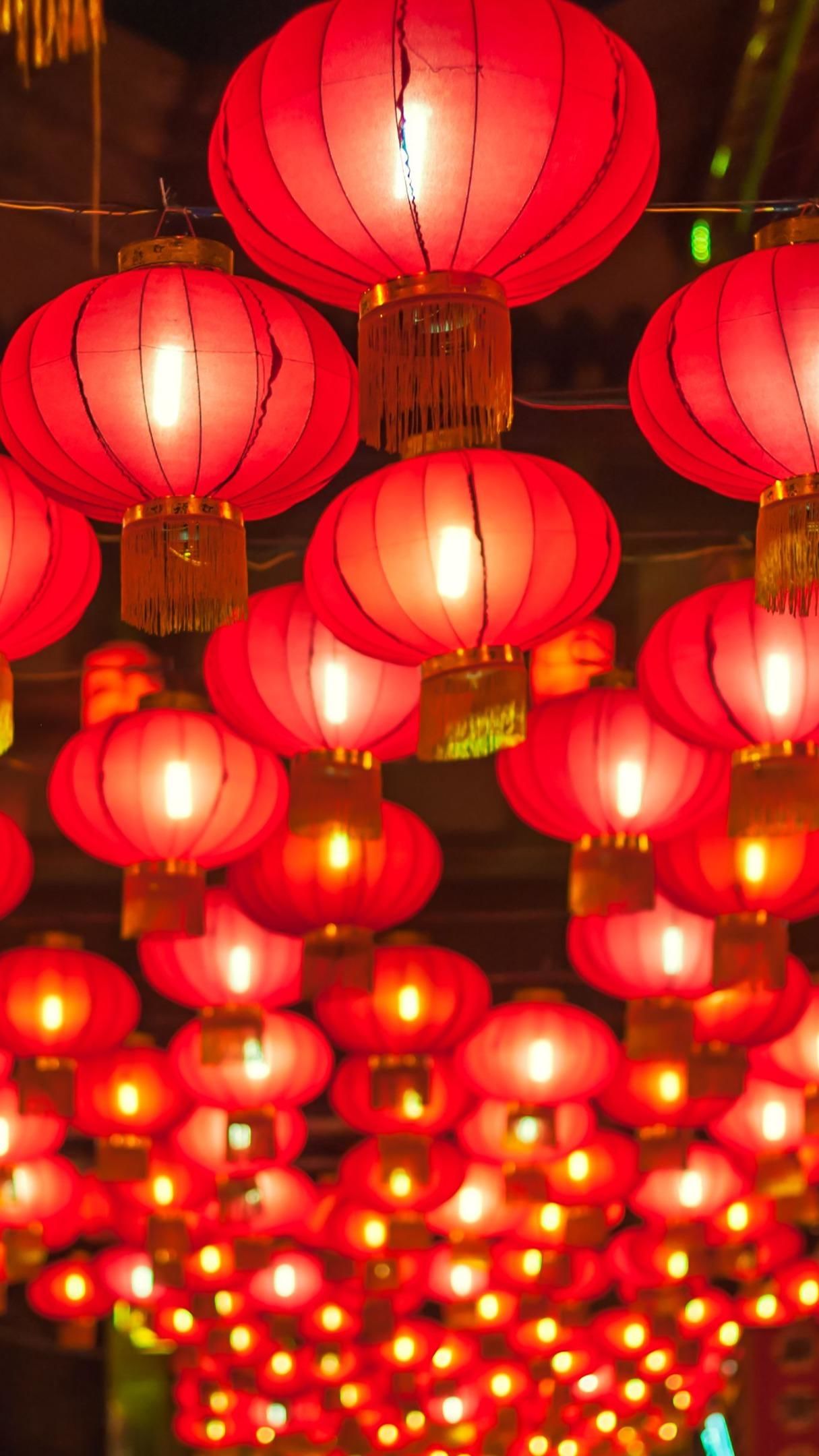 Chinese new year lanterns - backiee