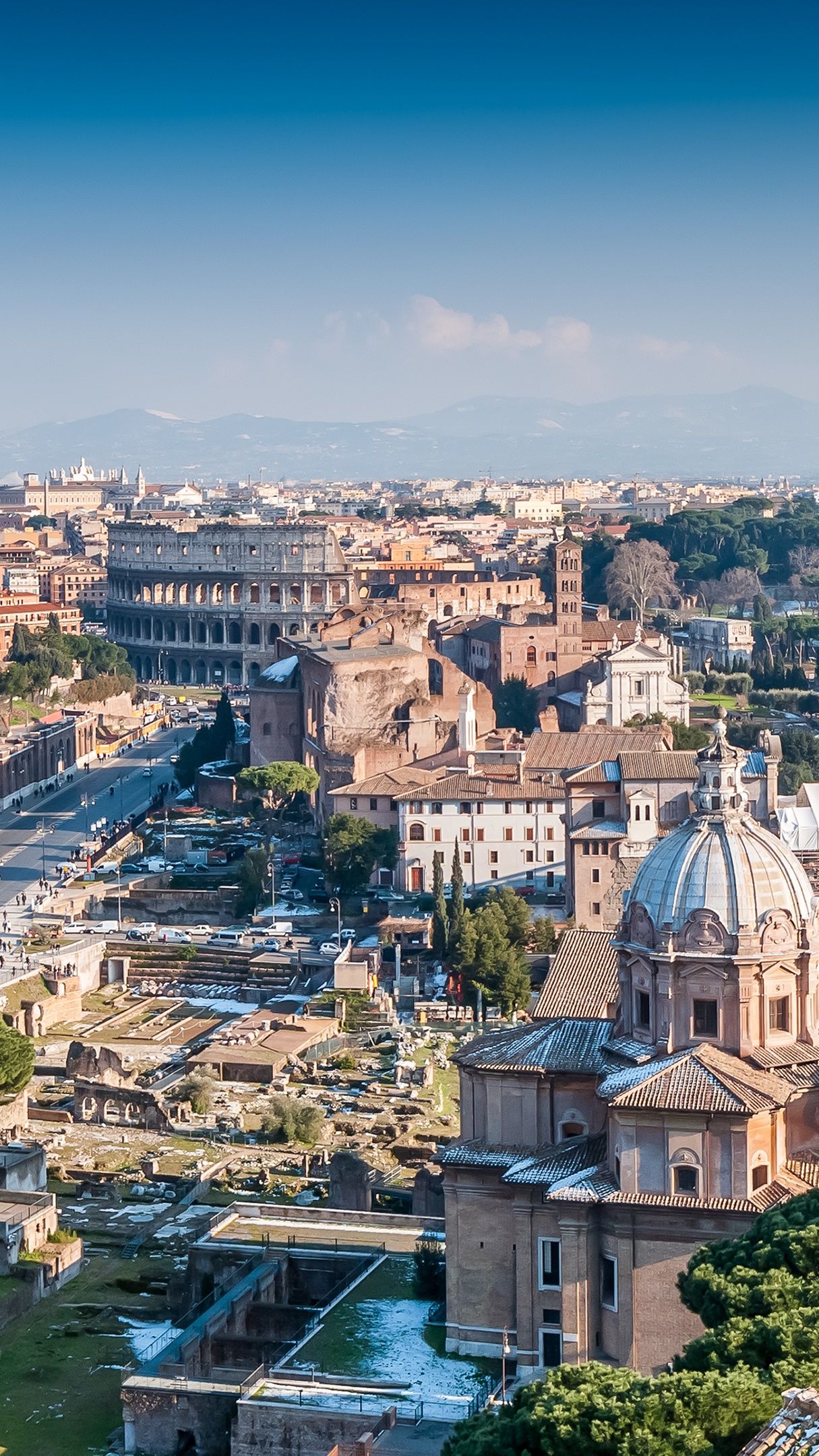 Rome cityscape wallpaper - backiee