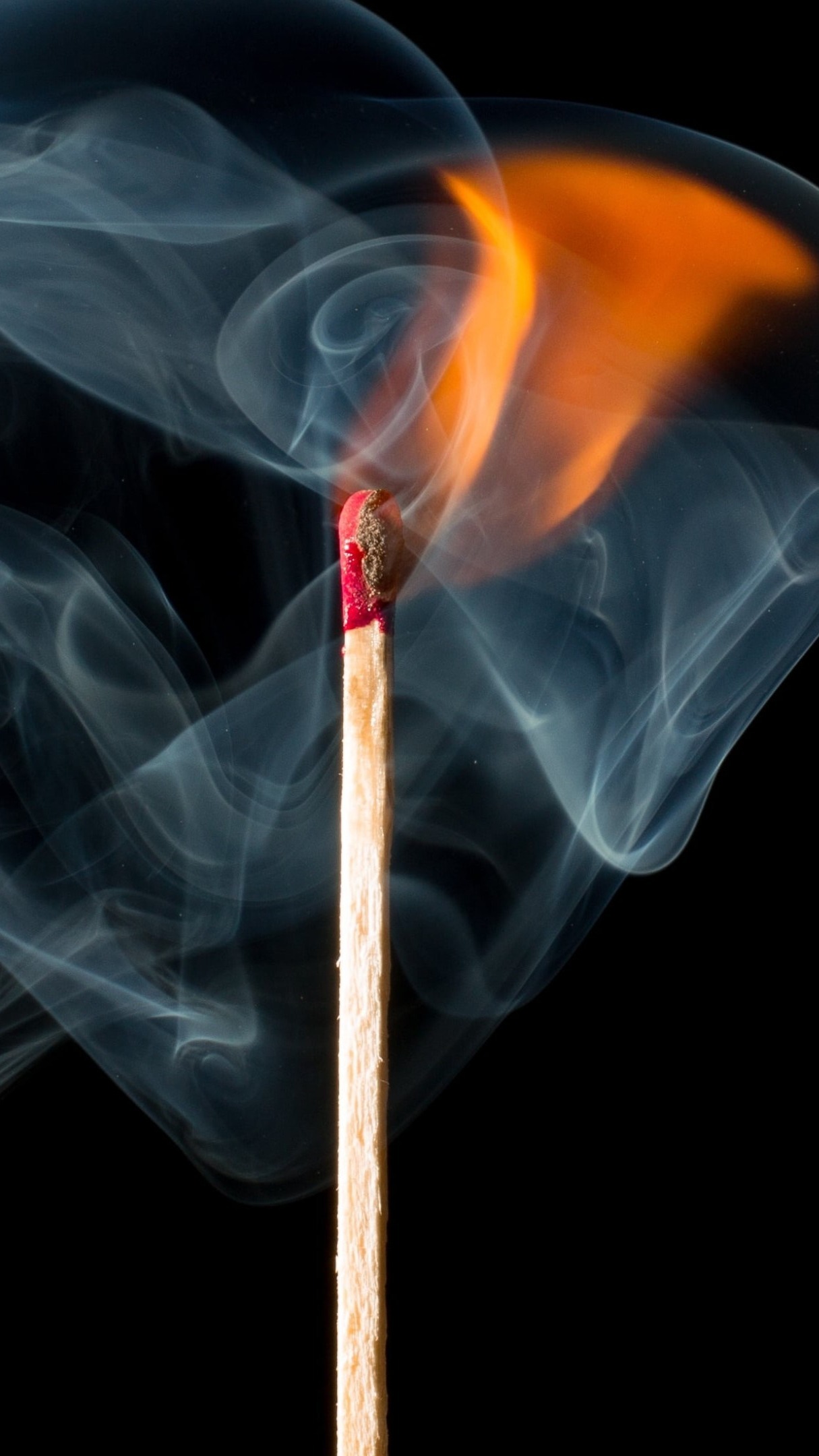 Burning matchstick wallpaper - backiee