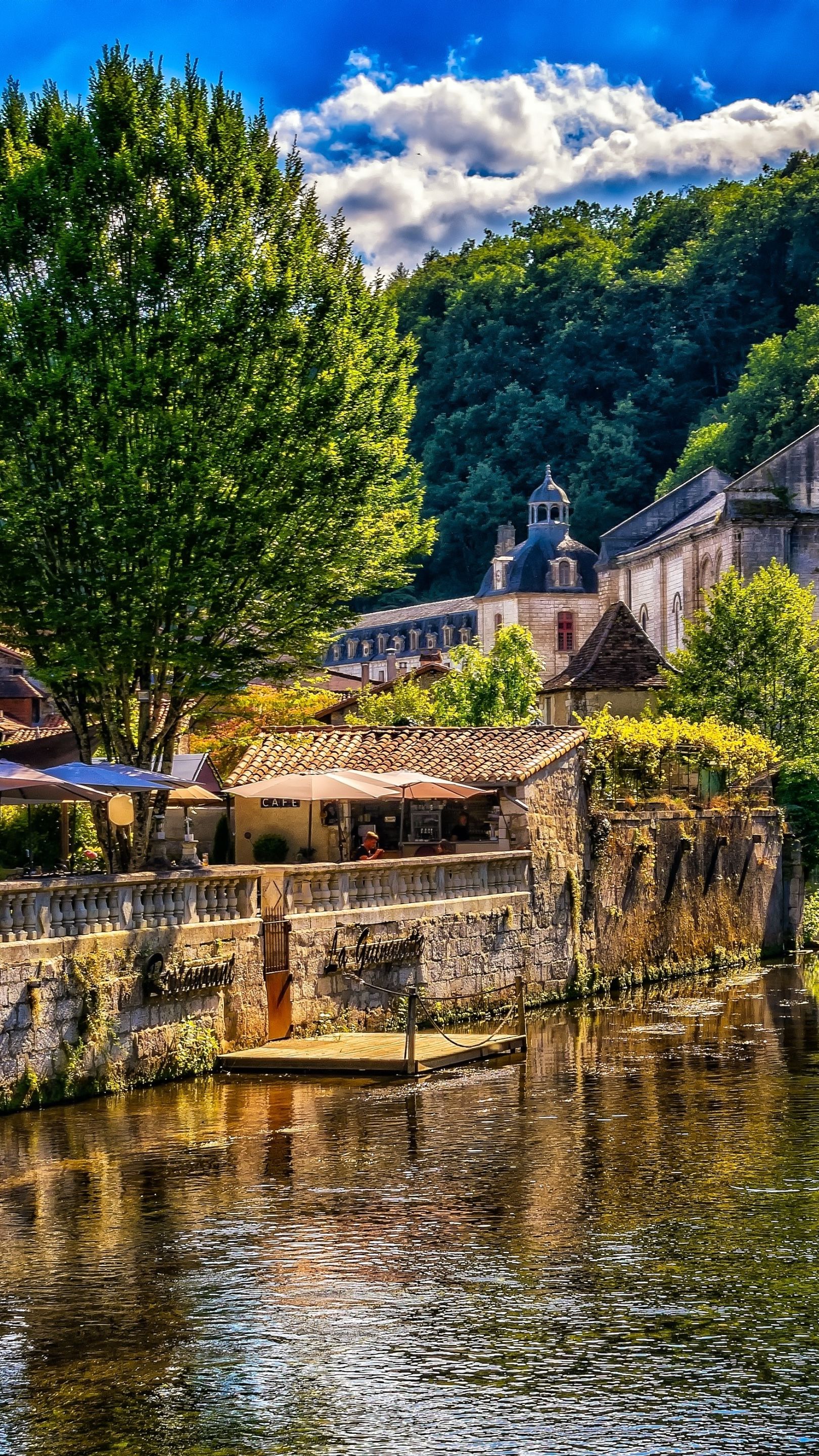 Brantome Abbey wallpaper - backiee