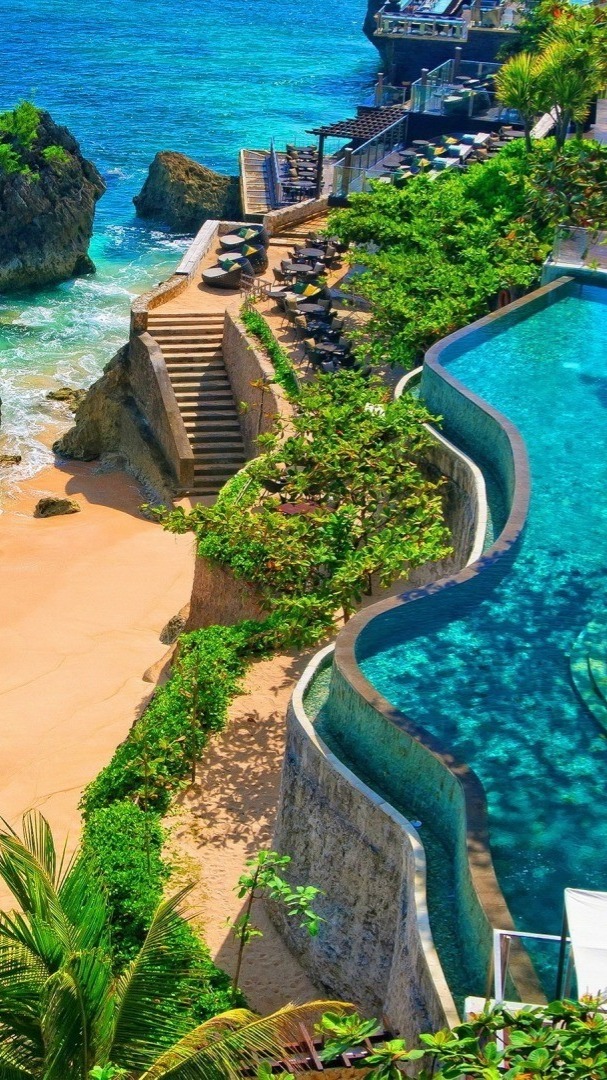 Beautiful beach in Bali  wallpaper  backiee