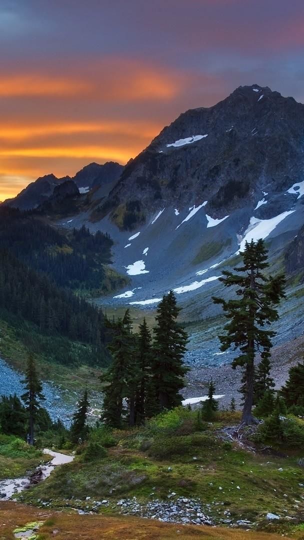 North Cascades National Park Cascade Pass Wallpaper Backiee