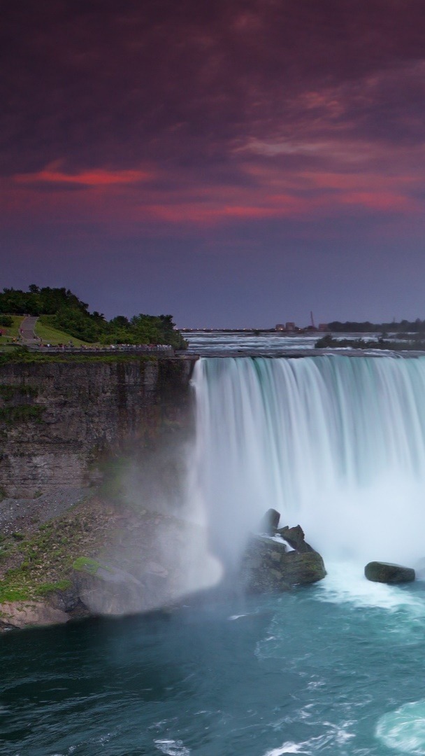 Niagara Falls Wallpaper 4K, Aesthetic, Waterfall