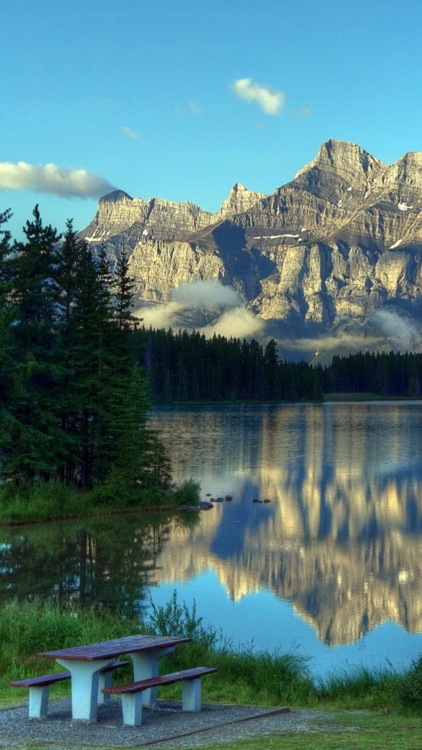 Banff National Park, Two Jack Lake - backiee