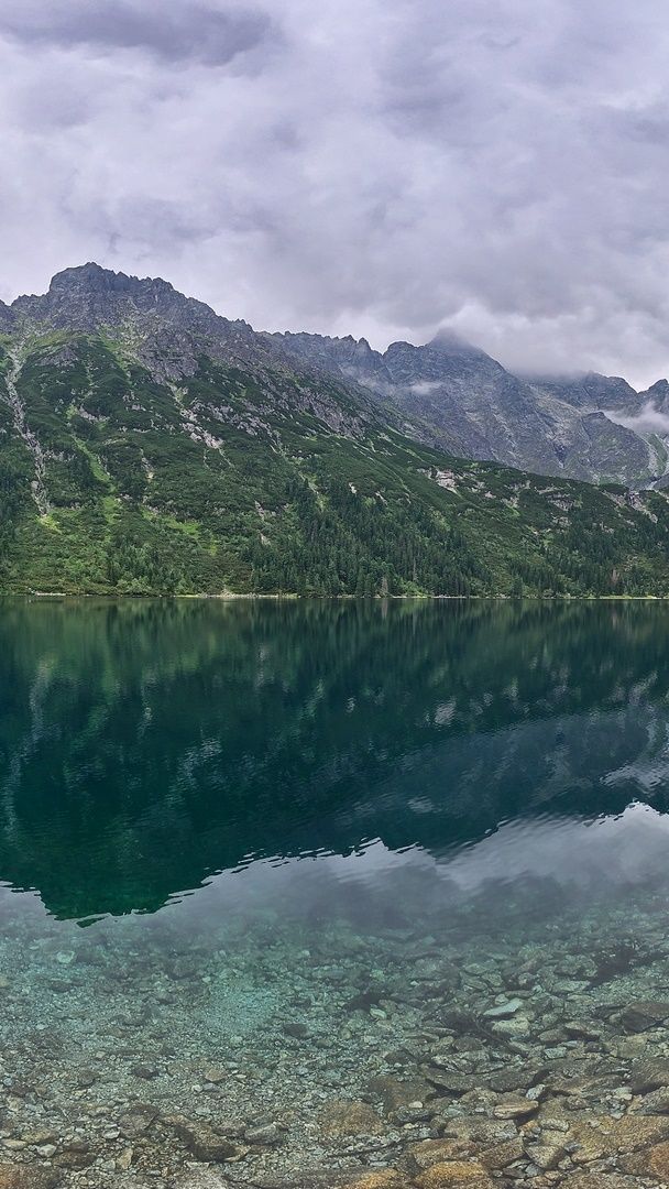 Morskie Oko Lake, Tatra Mountains wallpaper - backiee