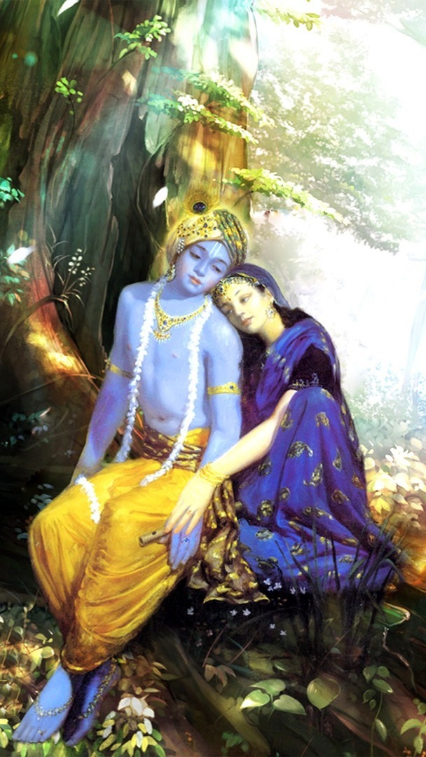 Radha and Krishna wallpaper - backiee