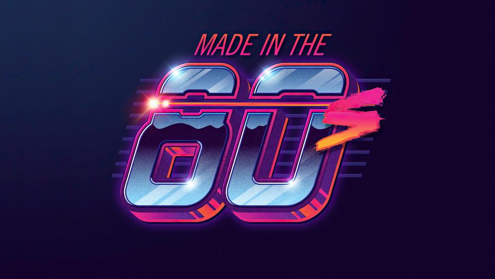 Made in the 80's wallpaper