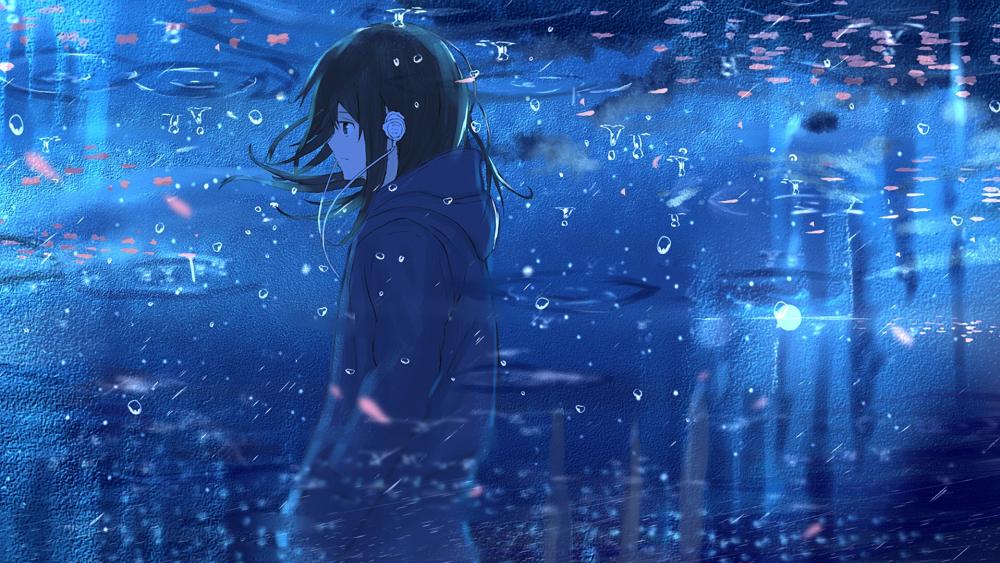 water drops wallpaper