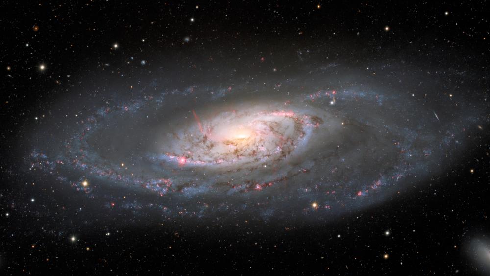 Spiral Galaxy Messier 106 wallpaper