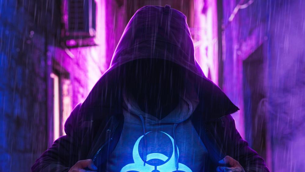 Hoodie boy with powers wallpaper