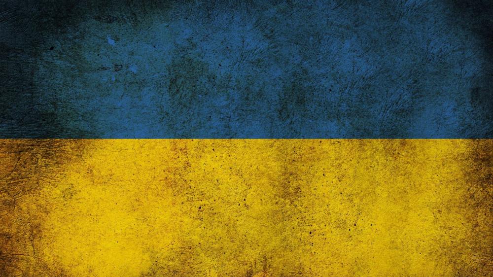 Ukrainian flag wallpaper