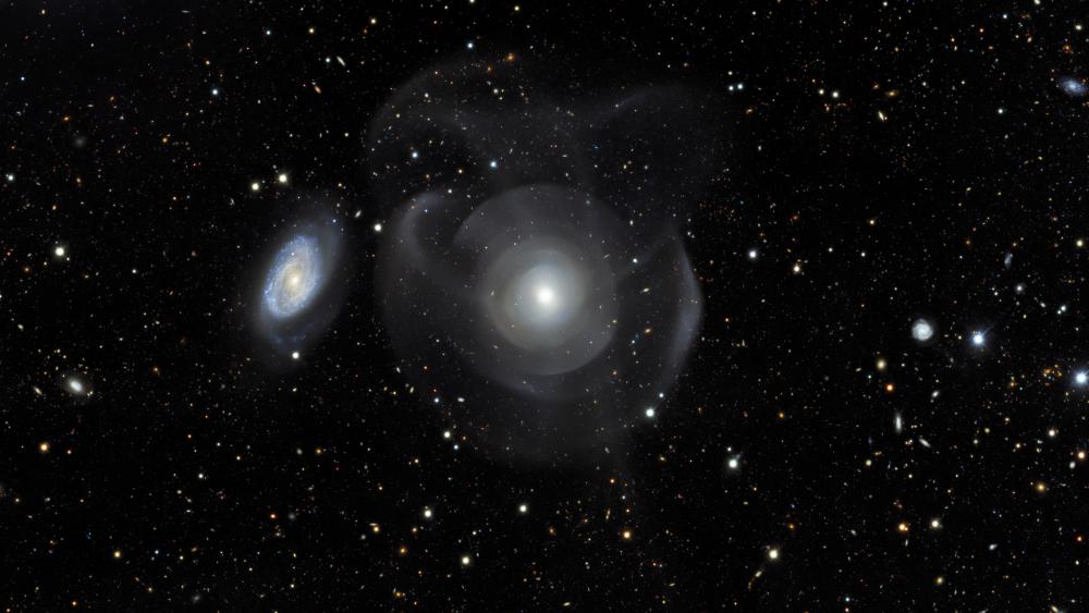 Elliptical Galaxy NGC 474 — Excerpt from the Dark Energy Survey wallpaper