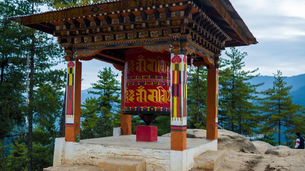 Temple in Bhutan wallpaper