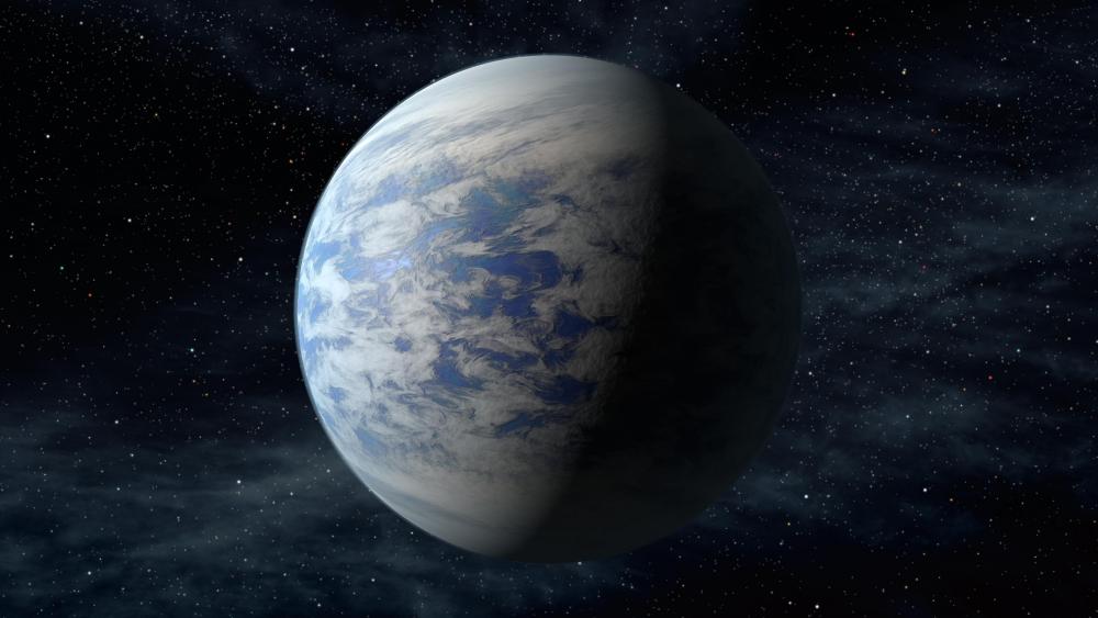 Kepler-69c exoplanet wallpaper