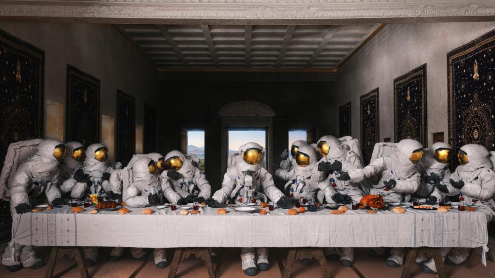 Astronauts - The Last Supper wallpaper
