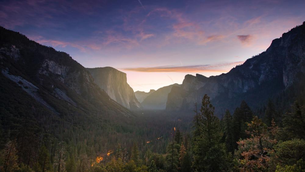 Tunnel View wallpaper