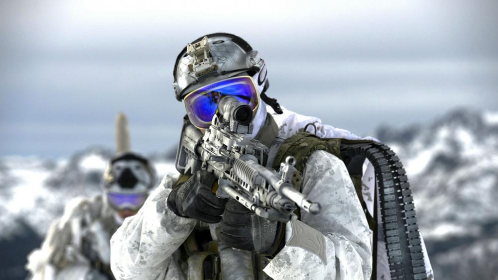 Wallpaper from military category
