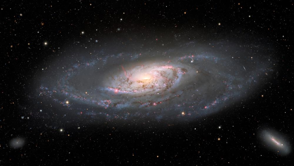 Spiral Galaxy Messier 106 wallpaper