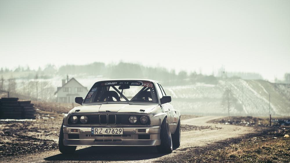 Drift BMW E30  wallpaper
