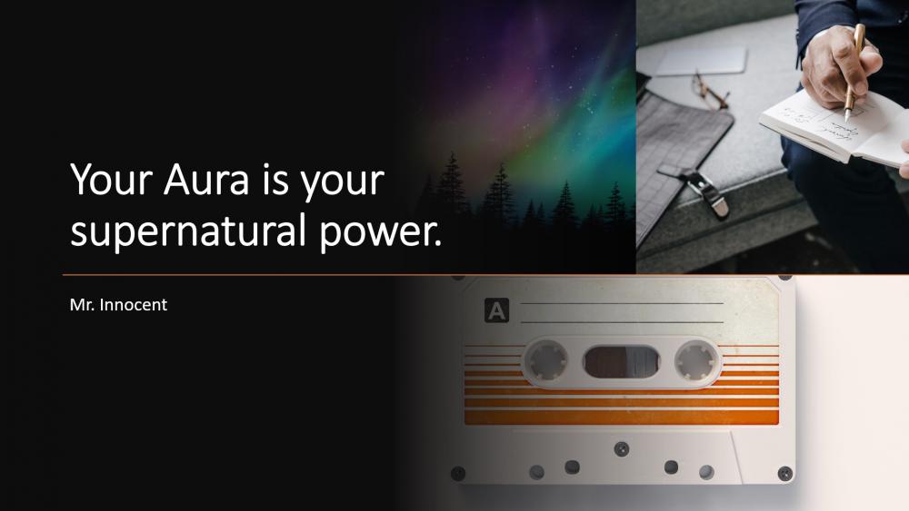 Your Aura is your supernatural power. wallpaper
