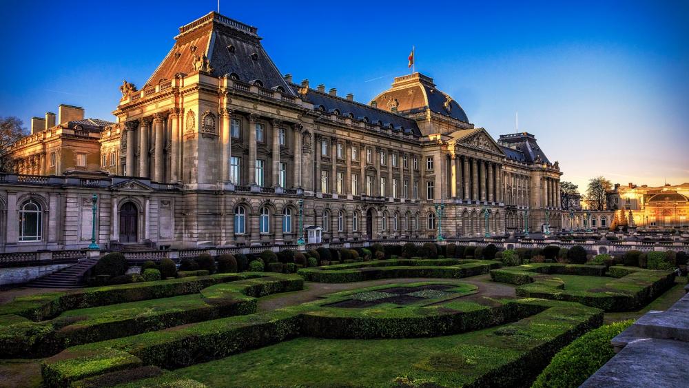Royal Palace of Brussels wallpaper