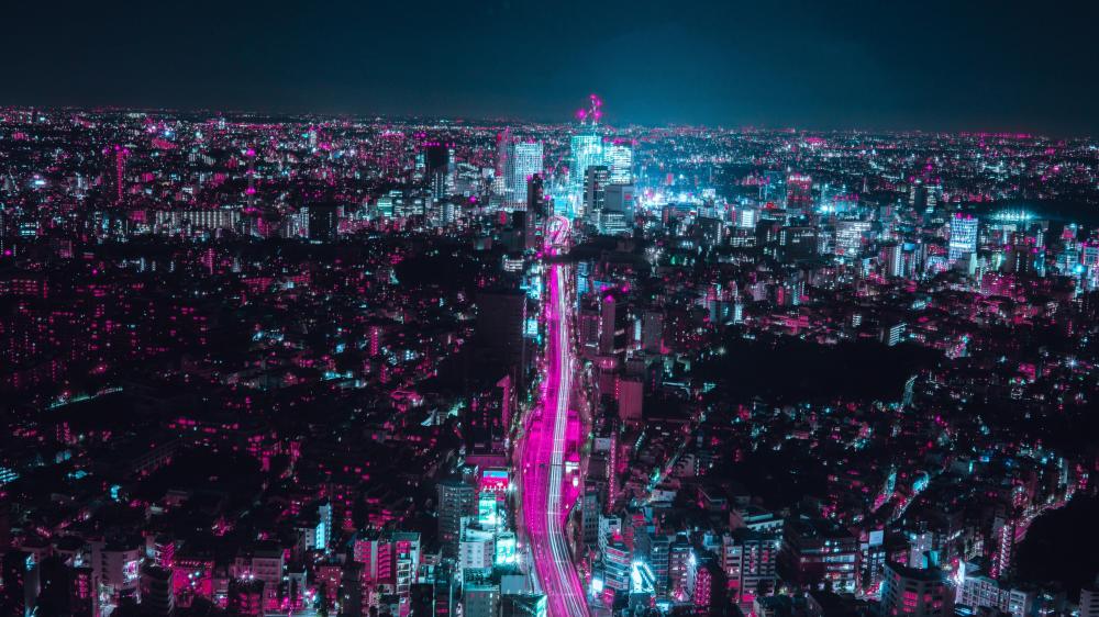 Tokyo City View wallpaper