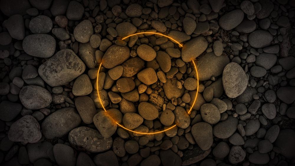 Stone circle wallpaper