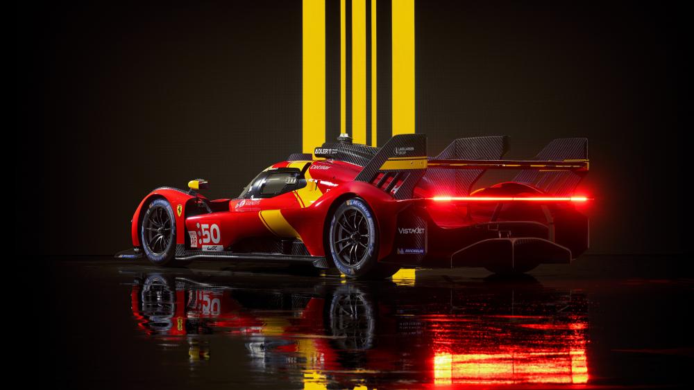 Ferrari 499P Le Mans Hypercar wallpaper