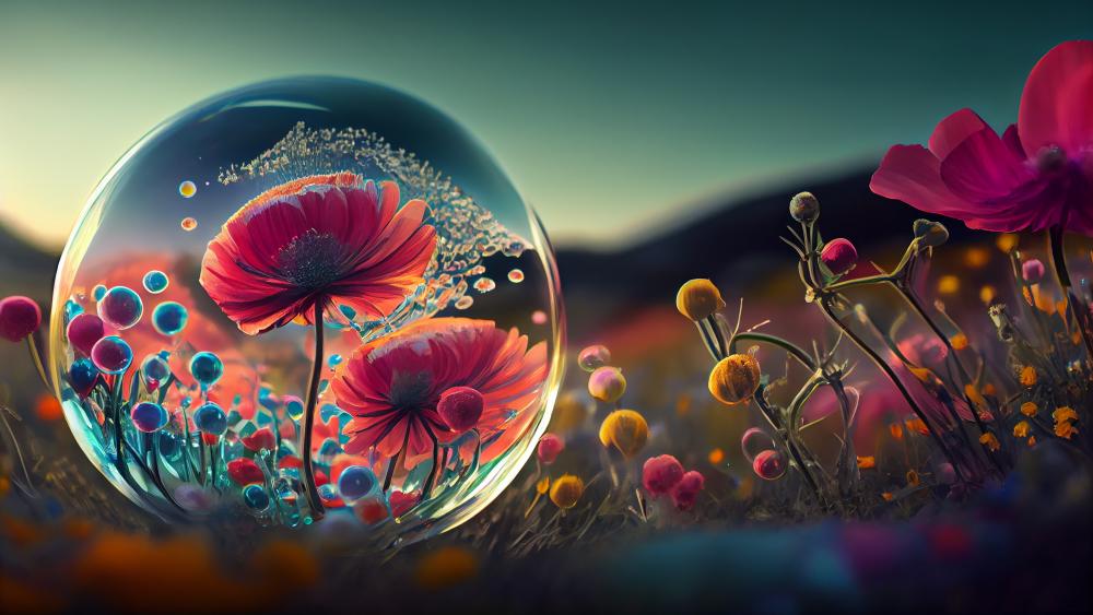 Wallpaper from flowers category