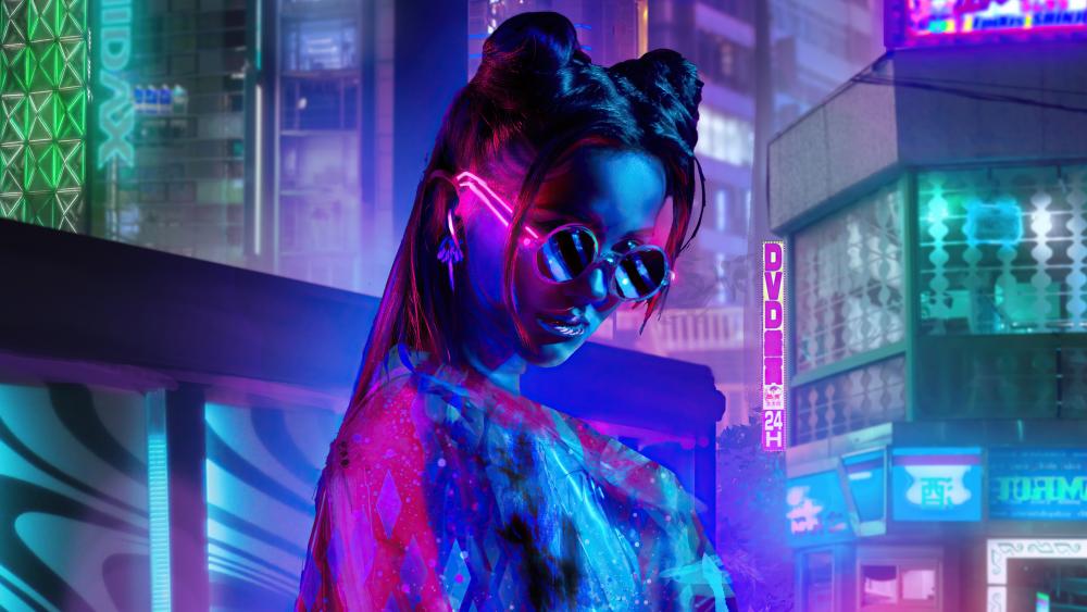 Cyberpunk Girl wallpapers - backiee