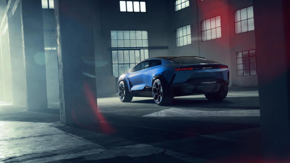 Lamborghini Lanzador electric concept car wallpaper
