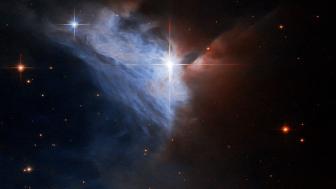 Bright Stars In Nebula wallpaper