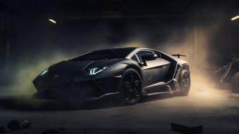 Mystique of the Lamborghini Aventador wallpaper