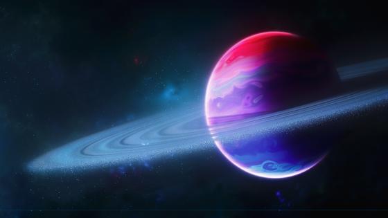 Planet Sci-Fi Scenery Digital Art 4K Phone iPhone Wallpaper #14a