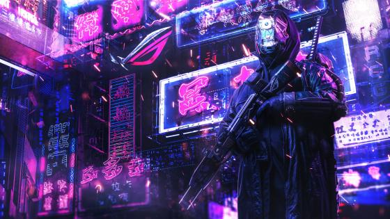 Cyberpunk City wallpapers - backiee