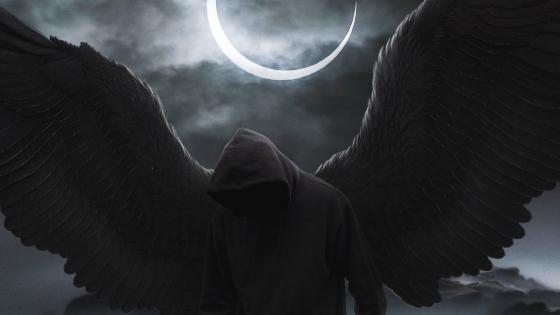 Download Anime Boy Dark Angel Of Death Wallpaper