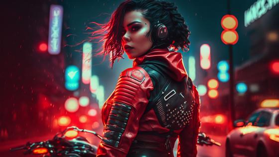 Cyberpunk Girl wallpapers - backiee