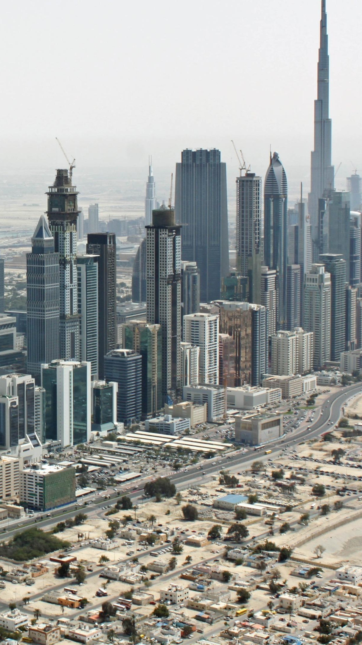 Bird's Eye View Of The Dubai Skyline - Backiee