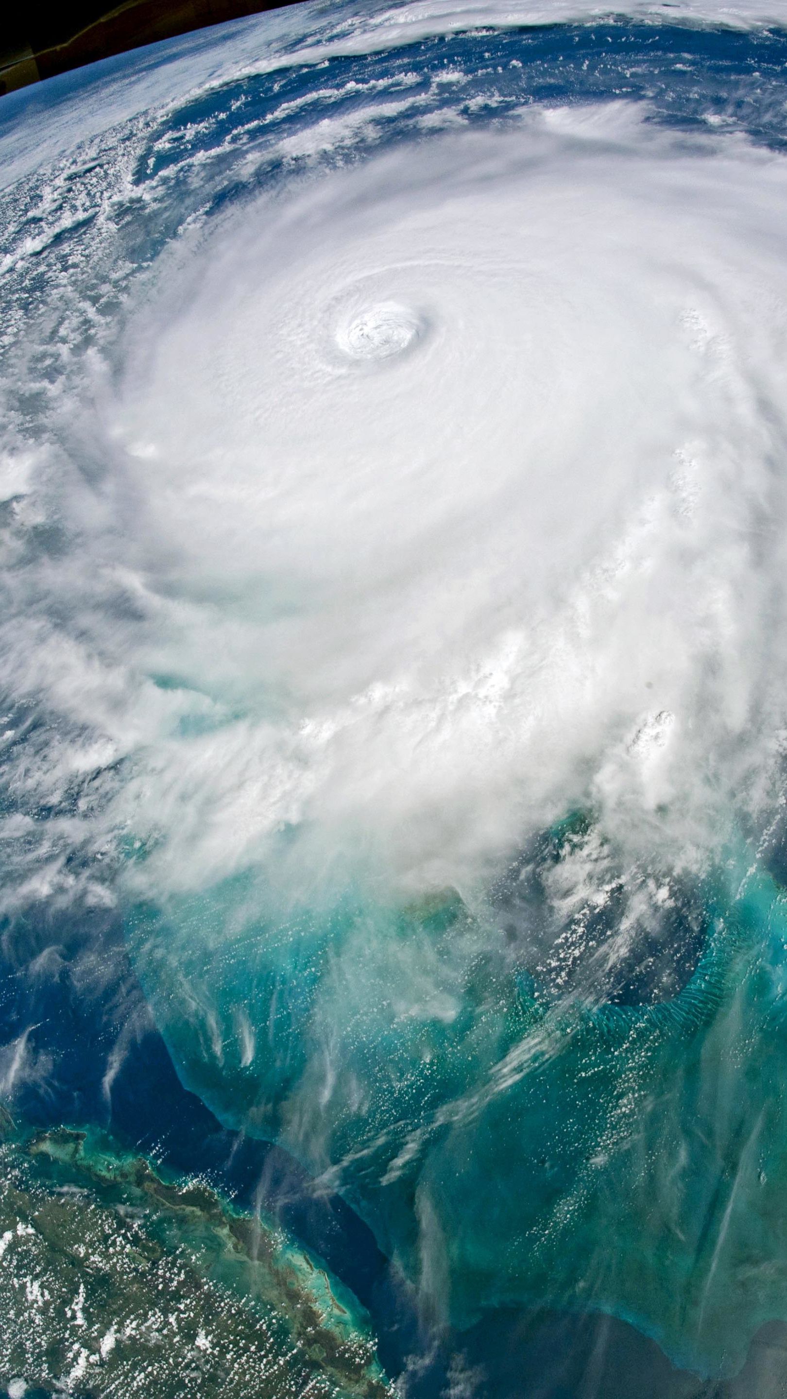 Hurricane Dorian Seen From Aboard The International Space Station - Backiee