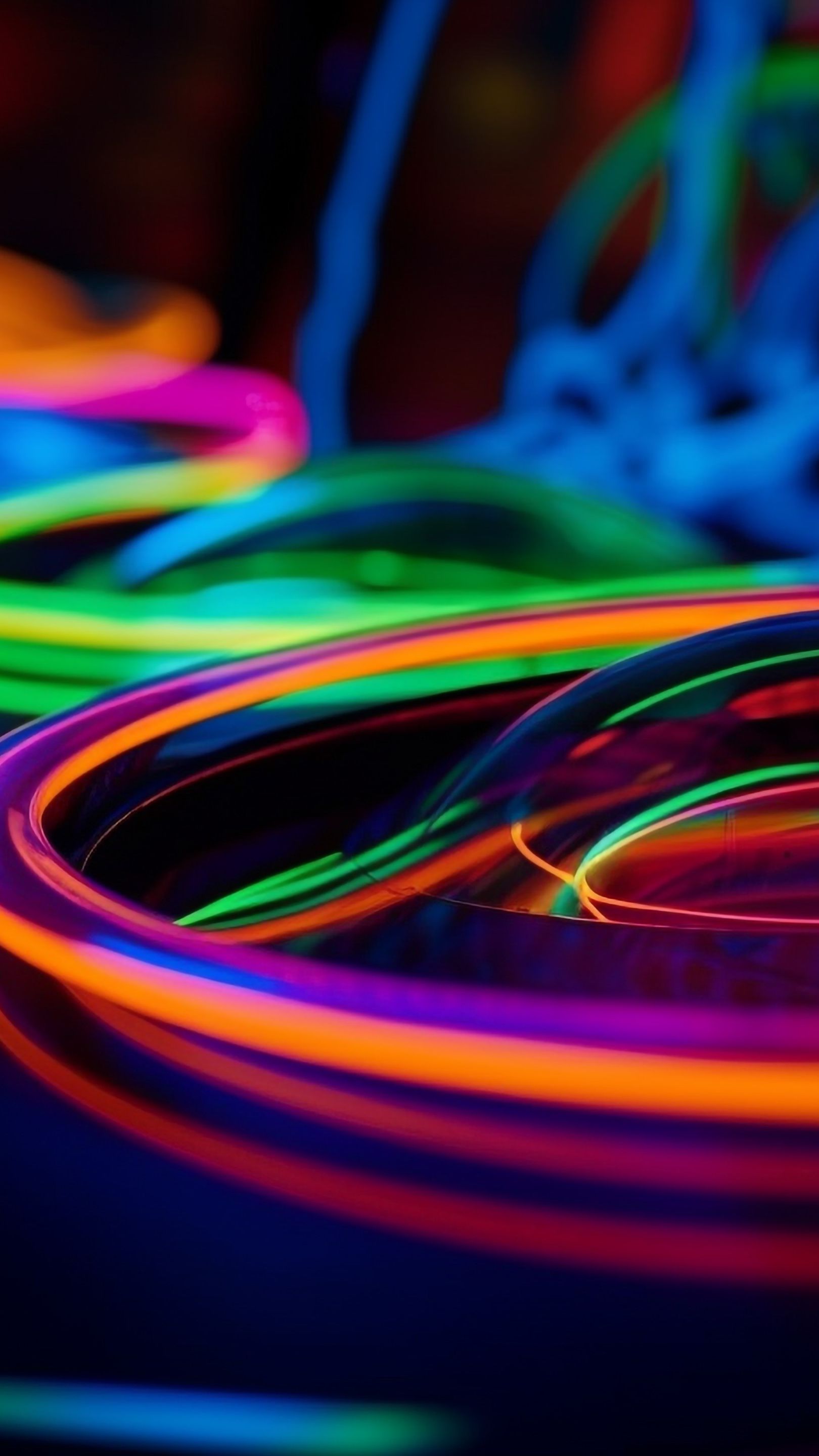 Abstract Neon Effect Glowing Vibrant Colors. Stock Photo, Picture and  Royalty Free Image. Image 74949223.