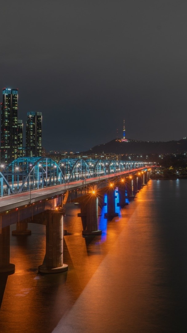 Dongjak Bridge, Seoul - backiee